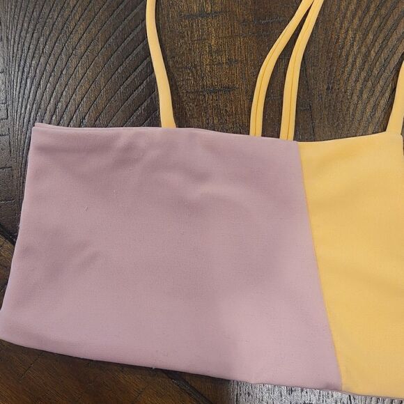KAOHS strappy bikini top orange and pink Large **READ LISTING** - Picture 7 of 10